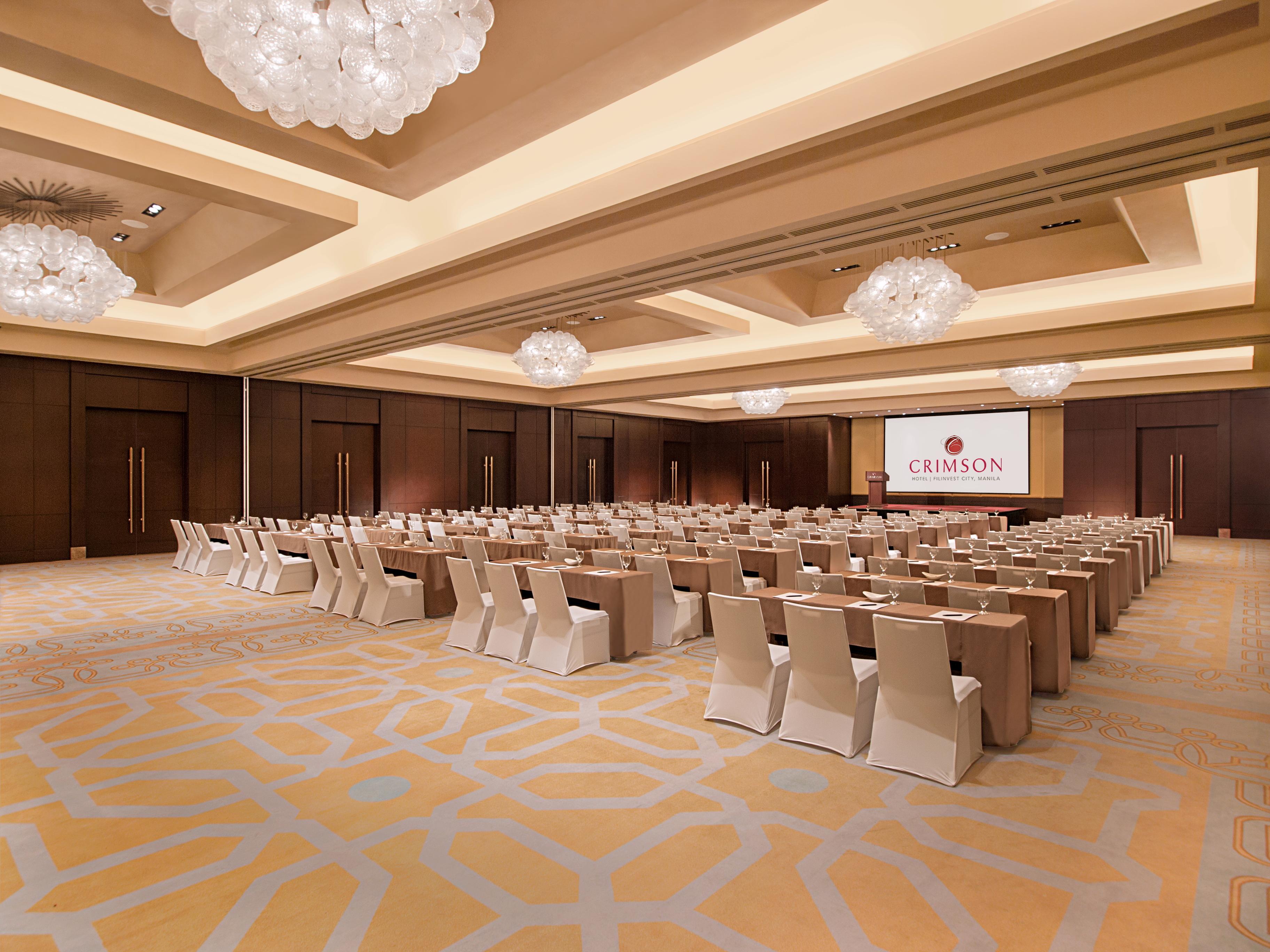 Crimson Hotel Filinvest City, Manila Muntinlupa City Exteriér fotografie The Grand Ballroom